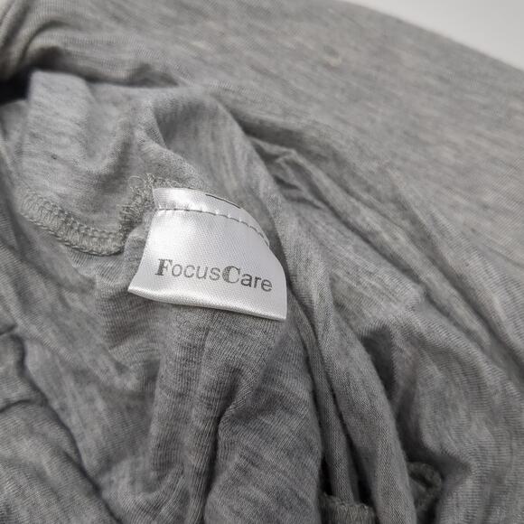 Focus Care Cadet Army Cap Gray One Size Stretchable Lightweight Blank - Picture 9 of 10